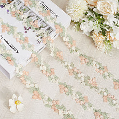 5 Yards Polyester Lace Trim Ribbon for Curtain Sofa Decoration&nbsp;OCOR-CY0001-33B