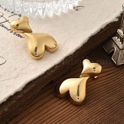 304 Stainless Steel Stud Earrings&nbsp;STAS-Z112-21G