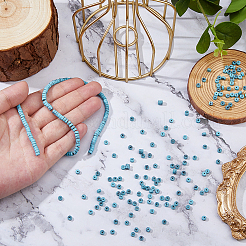 2 Strands Dyed Synthetic Turquoise Beads Strands&nbsp;G-DC0001-62