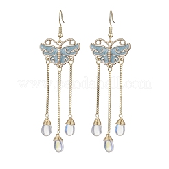 Zinc Alloy Enamel Chandelier Component Links&nbsp;EJEW-JE06315