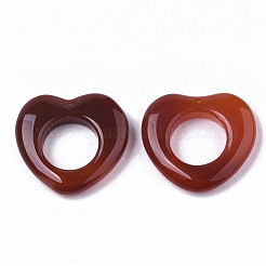 Natural Carnelian/Red Agate Pendants&nbsp;G-R473-02