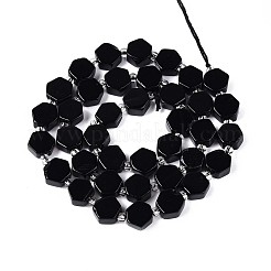 Natural Obsidian Beads Strands&nbsp;G-P534-A22-01