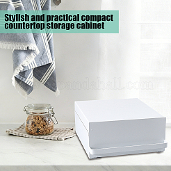Carbon Steel Coffee Machine Organizer with Coffee Pod Drawer Holder&nbsp;AJEW-WH0696-589