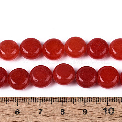Dyed Natural White Jade Beads Strands&nbsp;G-T143-16M