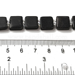 Natural Black Stone Beads Strands&nbsp;G-L596-A11-01