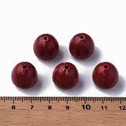 Opaque Acrylic Beads&nbsp;MACR-S373-10A-A01