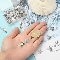 Tibetan Style Alloy Pendants&nbsp;TIBEP-CJ0001-10