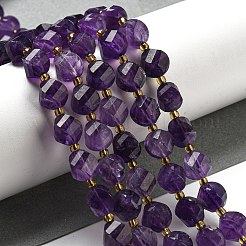 Natural Amethyst Beads Strands&nbsp;G-M443-B02-01