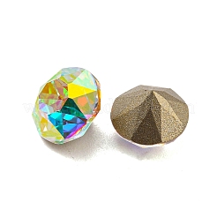 Glass Rhinestone Cabochons&nbsp;RGLA-M017-O02-001ST