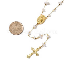 Rosary Bead Necklaces&nbsp;NJEW-JN04883