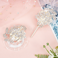 Ribbon Wrist & Brooch&nbsp;AJEW-WH0235-35