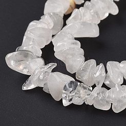 Natural Quartz Crystal Chips Beads Strands&nbsp;F019-2