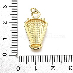 Rack Plating Brass Pendants&nbsp;KK-D343-08G