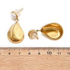 304 Stainless Steel Stud Earrings&nbsp;EJEW-R020-02G-01