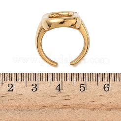 304 Stainless Steel Cuff Rings&nbsp;RJEW-Z118-11G