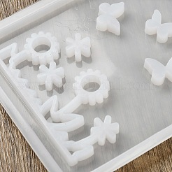 Easter Theme House with Butterfly & Flower Pattern DIY Silicone Table Lamp Molds&nbsp;SIMO-G008-01C