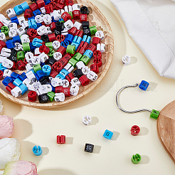 200Pcs 10 Colors Plastic Clothes Trouser Hanger Size Marker&nbsp;KY-CP0001-36