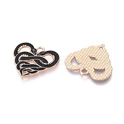 Halloween Theme Alloy and Enamel Pendants&nbsp;ENAM-T021-30F-02