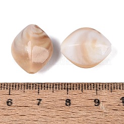 Two Tone Opaque Plastic Beads&nbsp;KY-N025-55