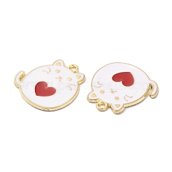 Alloy Enamel Pendants&nbsp;ENAM-D046-42G