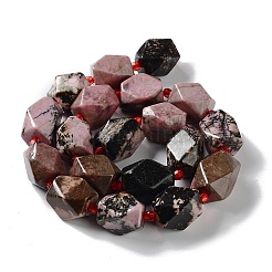 Natural Rhodonite Beads Strands&nbsp;G-C182-31-02