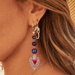 12Pcs 6 Style Alloy Enamel Pendants&nbsp;FIND-DC0005-26
