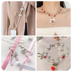 220Pcs 9 Styles ABS Plastic Imitation Pearl Beads&nbsp;KY-TA0001-51