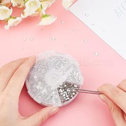 Glass Rhinestone Cabochons&nbsp;GLAA-CA0001-09