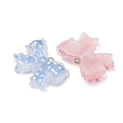 Transparent Resin & Paillette Pendants&nbsp;RE-CBAD357-01
