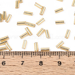 Tube Glass Bugle Beads&nbsp;X-SEED-R011-22