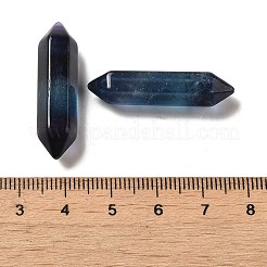Double Point Tower Natural Fluorite Healing Stone Wands&nbsp;G-Z048-02