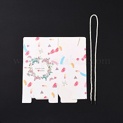 Rectangle Paper Gift Boxes with Handle Rope&nbsp;CON-B010-04A