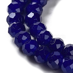 Baking Paint Imitation Jade Glass Bead Strands&nbsp;DGLA-A034-J6MM-A33