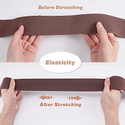 10 Yards 10 Colors Polyester Ultra Wide Thick Flat Elastic Band&nbsp;OCOR-BC0006-39A