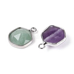 Natural & Synthetic Mixed Stone Pendants&nbsp;G-T144-72M