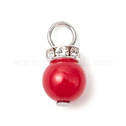 Imitation Pearl Acrylic Charms&nbsp;PALLOY-JF03324-02
