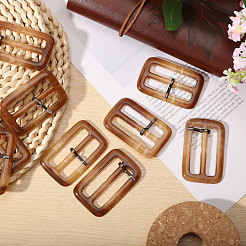 30Pcs Resin Rectangle Buckles&nbsp;FIND-CA0011-64