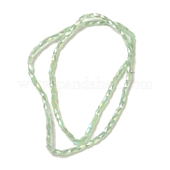Electroplate Glass Beads Strands&nbsp;GLAA-P068-AB07