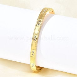 304 Stainless Steel Cuff Bangles&nbsp;BJEW-P348-02F-G