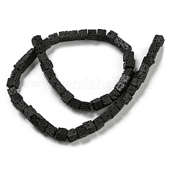 Natural Lava Rock Beads Strands&nbsp;G-C084-E08-01