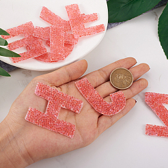 Alphabet Rhinestone Patches&nbsp;FW-TAC0001-01D