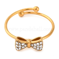 Ion Plating(IP) 304 Stainless Steel Finger Rings&nbsp;RJEW-H239-02G