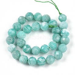 Natural Amazonite Beads Strands&nbsp;G-S345-6mm-25