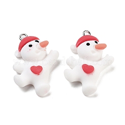Christmas Theme Opaque Resin Pendants&nbsp;RESI-N039-111