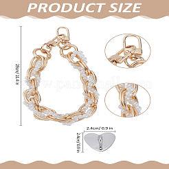 Aluminum Link Chains for Phone Case Decoration&nbsp;AJEW-LP0005-20G