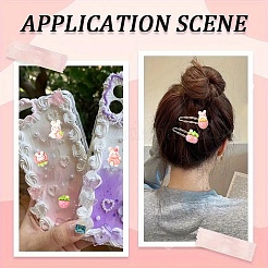 20Pcs Cute Opaque Resin Decoden Cabochons&nbsp;RESI-YW0005-48