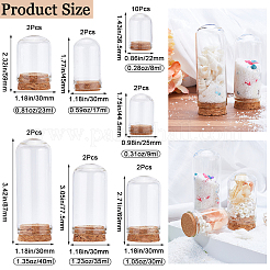 22Pcs 7 Styles Glass Dome Cover&nbsp;AJEW-CP0005-91