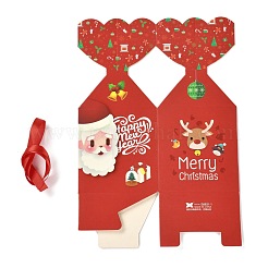 Christmas Theme Paper Fold Gift Boxes&nbsp;CON-G012-03B