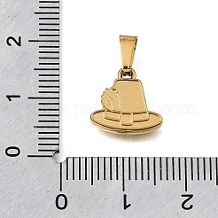304 Stainless Steel Charms&nbsp;STAS-G400-05G-02