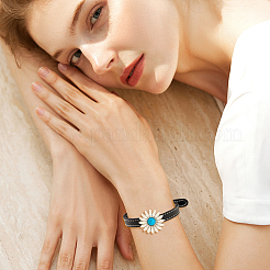 Leather Cord Bracelets&nbsp;BJEW-CL0001-44A
